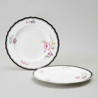 Набор тарелок обеденных lefard "nostalgie" 2 шт. 25,5 см (590-667) 