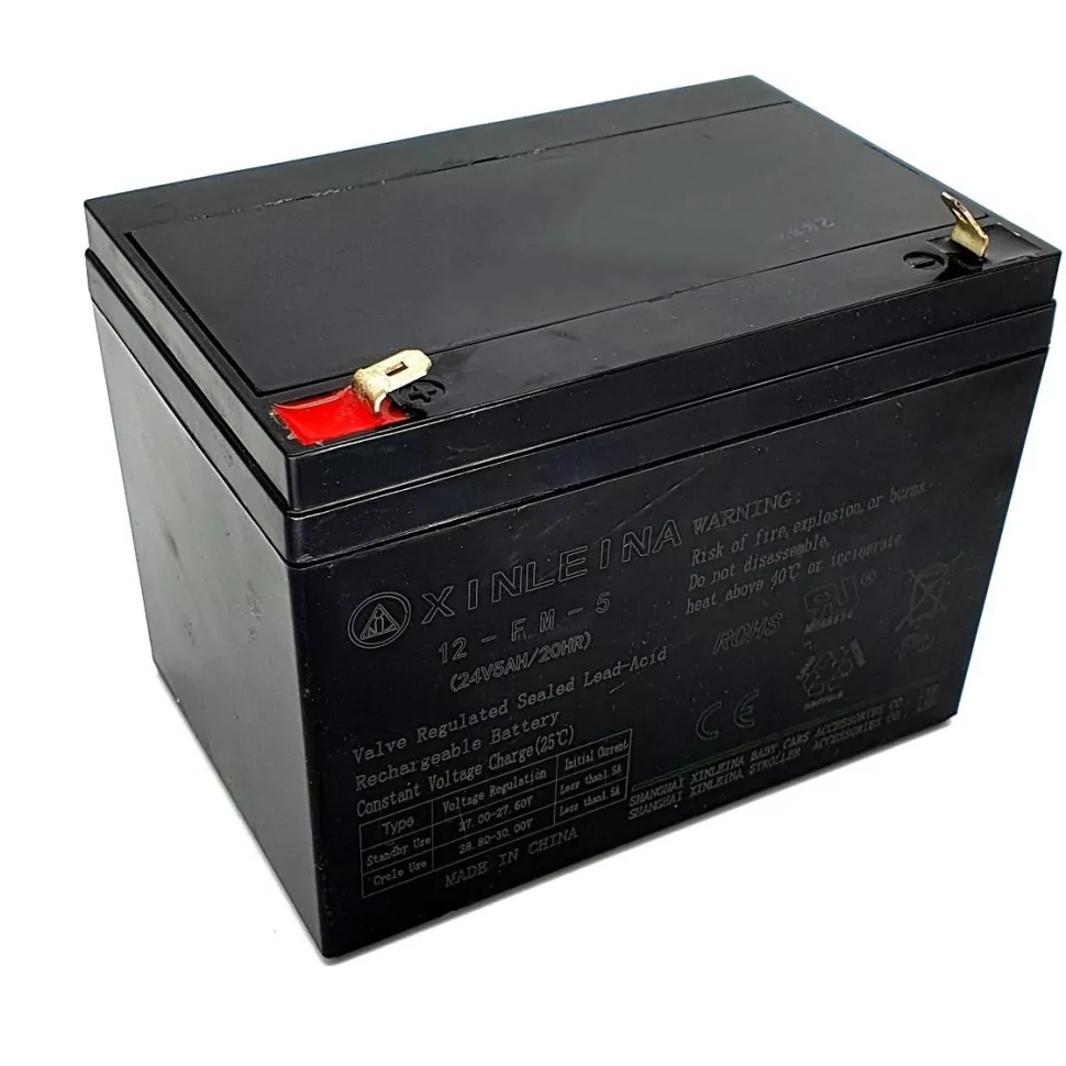Фото Аккумулятор XINLEINA 24V5Ah/20HR 12-FM-5 (X-12FM5) - интернет-магазин МегаТерем в Москве
