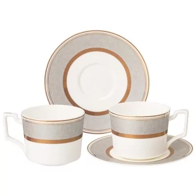 Чайный набор lefard "emerald" на 2 пер. 4 пр. 250 мл (440-289) 