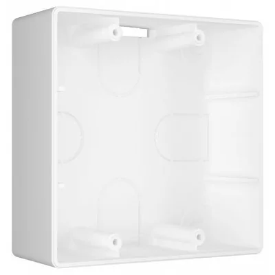 Короб накладной для силовой розетки Werkel белый W1199201 WRK_a053501