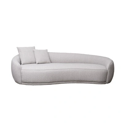 Диван трехместный GD/Toulon (левый) бежевый букле Orso BEG 257*119*72см (TT-00015718)