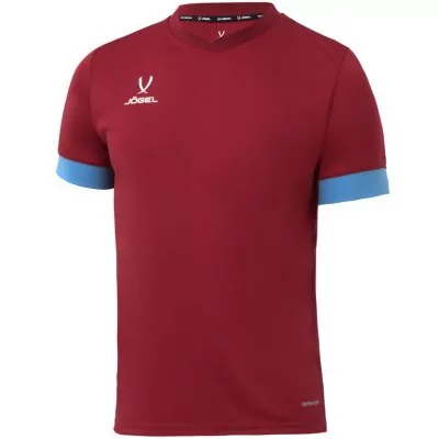 Футболка игровая JOGEL DIVISION PerFormDRY Union Jersey, гранатовый/голубой/белый (1751888)
