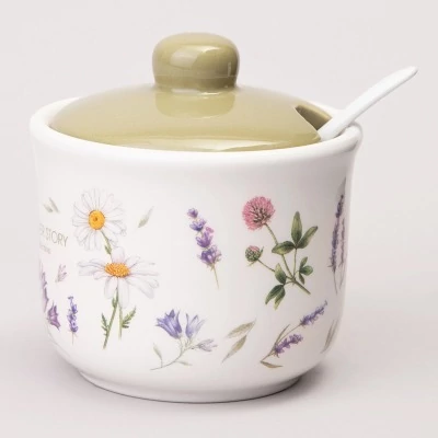 Сахарница с ложкой agness f...