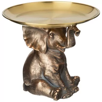 Подставка декоративная для мелочей "слон" 20*20*18 см Lefard (146-1823)