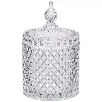 Емкость для хранения "diamant" 10,5*10,5*17см Lefard (355-309)