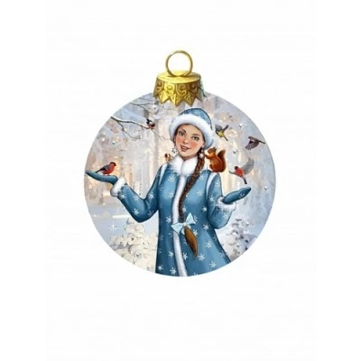 Новогодний шар Зимняя сказк...