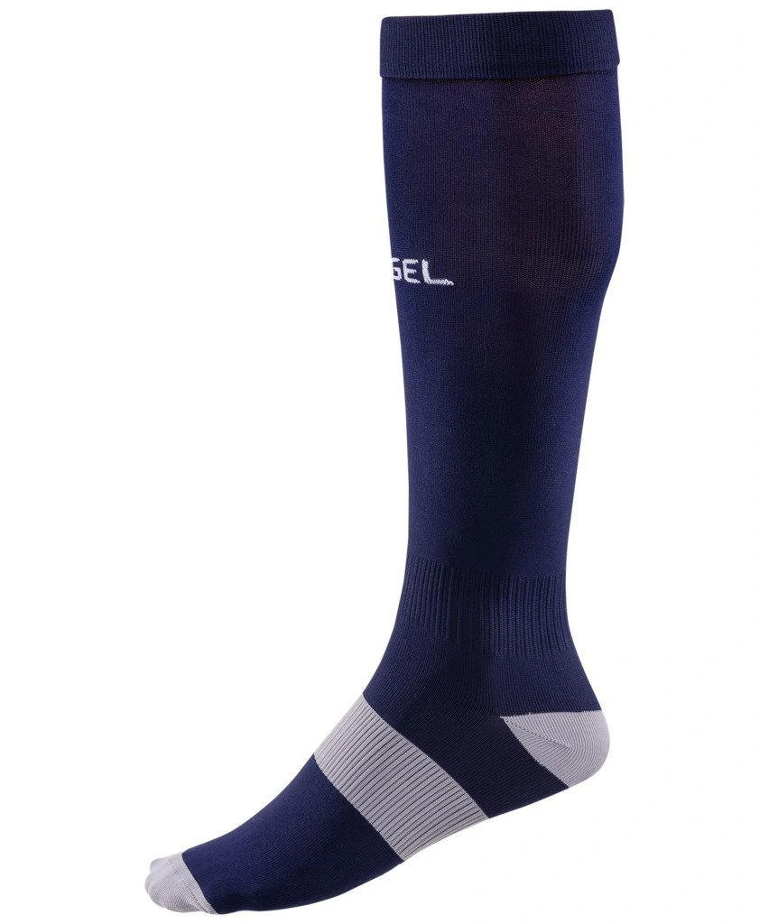 Фото Гетры футбольные JOGEL CAMP BASIC SOCKS, темно-синий/серый/белый (2076949) - интернет-магазин МегаТерем в Москве
