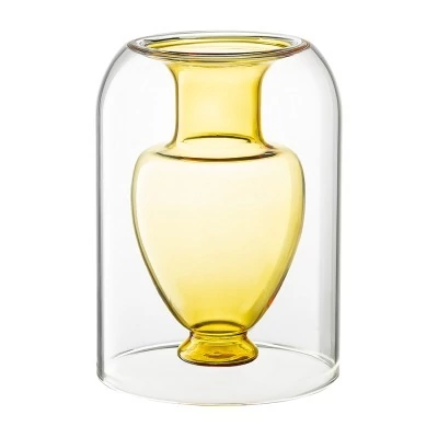 Ваза muse, 20 см, бирюзовая (78693)