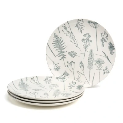 Набор тарелок обеденных bronco "grasses" 4 шт. диаметр=27 см (191-342-1) 