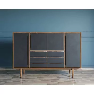 Большой комод Bruni Black а...