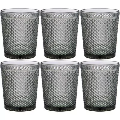 Набор стаканов "гранат" из 6шт. серия "muza color" 280мл. / в=10 см Lefard (781-164)