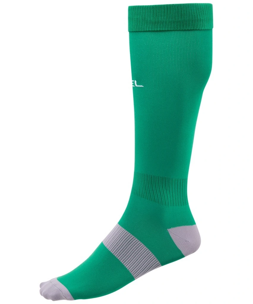 Фото Гетры футбольные JOGEL CAMP BASIC SOCKS, зеленый/серый/белый (2076961) - интернет-магазин МегаТерем в Москве