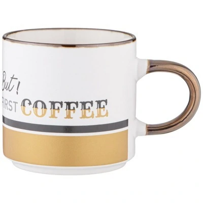 Кружка but first coffee 390...