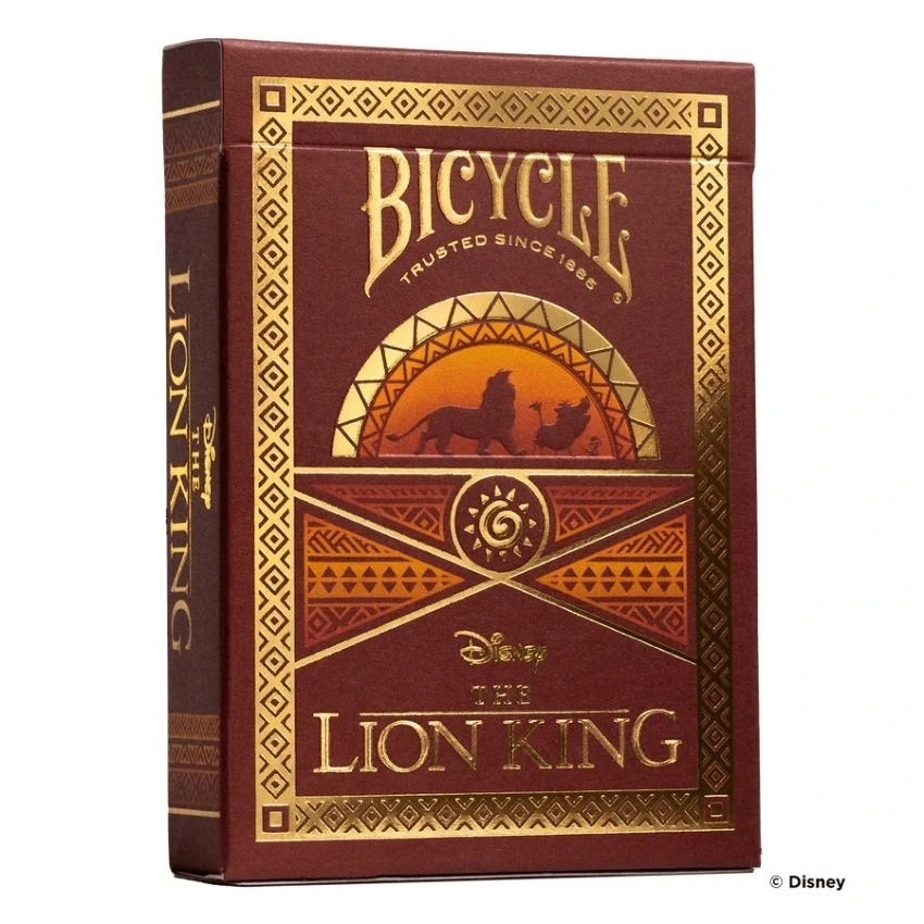 Фото Карты Bicycle Disney Lion King Standard Index (64901) - интернет-магазин МегаТерем в Москве