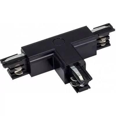 Соединитель с токопроводом T-образный для треков Arlight LGD-4TR T-Lgd-4TR-32B-L1-BK