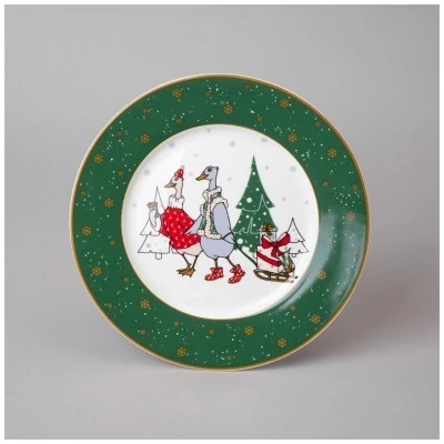 Тарелка закусочная lefard "family christmas" 20 см (425-207) 
