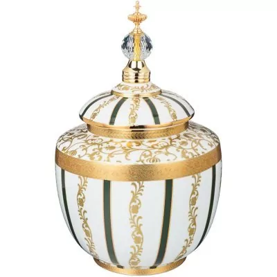 Ваза с крышкой 22*22*35 см Lefard (46-1343)