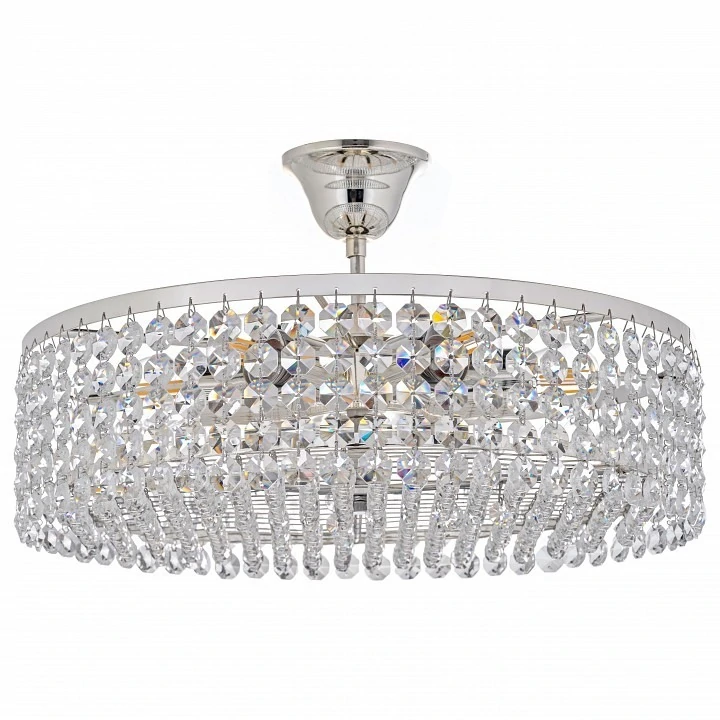 Фото Люстра на штанге Arti Lampadari Sara Silver Sara E 1.3.40.101 S AL_Sara_E_1.3.40.101_S - интернет-магазин МегаТерем в Москве