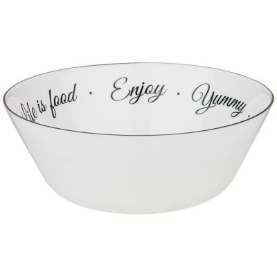 Тарелка суповая agness bon appetit 15см (598-074) 