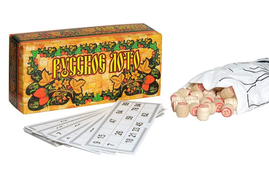 Фото Русское Лото Роспись в картонном боксе (31106) - интернет-магазин МегаТерем в Москве