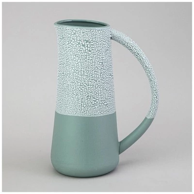 Ваза коллекция "жемчужина" 18,2*11,5*25,3см цвет: мятный Lefard (374-130)