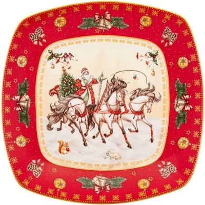 Блюдо lefard тройка квадрат...