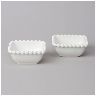 Набор салатников квадратных lefard "pearl" 2 шт. 10*4 см 120 мл (761-102) 