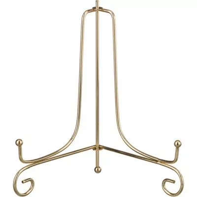 Комплект подставок для тарелок из 5 шт. 25*15 см. высота=22 см. цвет - золото Lefard (244-105)