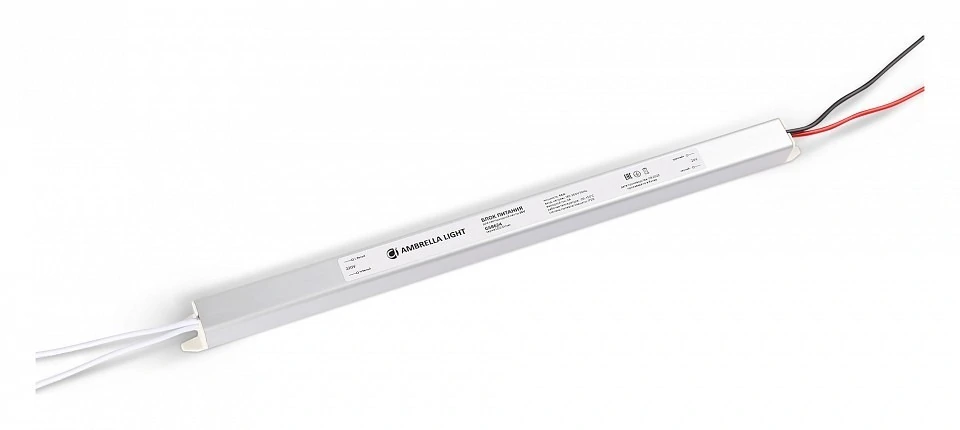 Фото Блок питания с проводом Ambrella Light LED Driver GS8624 AMBR_GS8624 - интернет-магазин МегаТерем в Москве