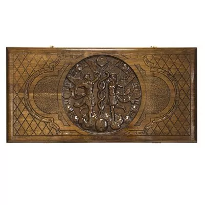 Нарды резные "Зодиак Близнецы", Ustyan (28741)