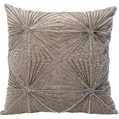 Подушка с бисером Лучи сере...