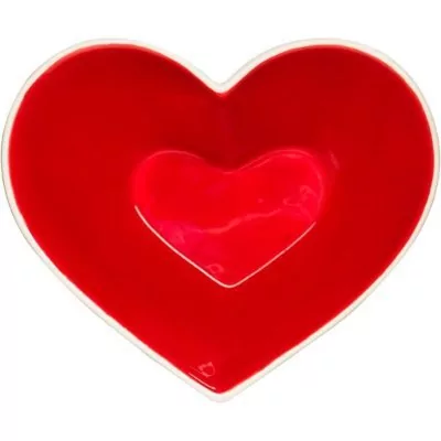 SagaForm Блюдо "Сердце" терракота 5016202