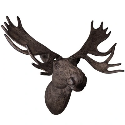 Голова лося 4452, металл, m...