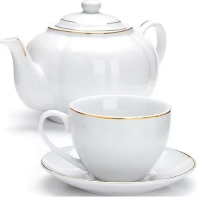 Чайный сервиз на 6 персон с...