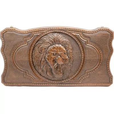 Нарды резные Лев 2, Simonya...