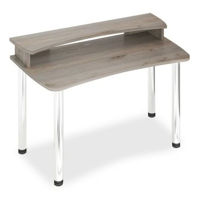 Стол компьютерный Домино Лайт СКЛ-Софт140МО+НКИЛ140 MER_SKL-Soft140MO-NKIL140_N