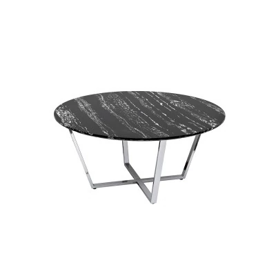 Стол журнальный круглый чер...