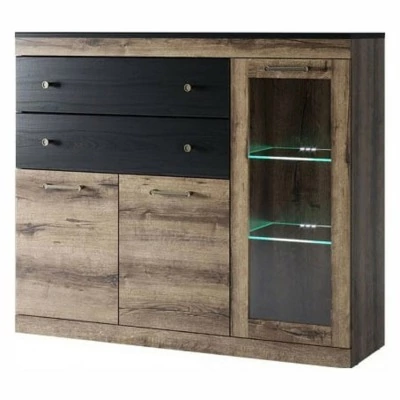 Тумба-витрина Jagger 1V2D2S ANR_UT-00005972