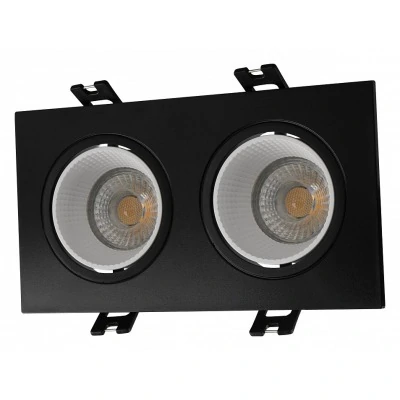 Встраиваемый светильник Denkirs Rodvig DK3072-BK+WH DK_DK3072-BK_WH
