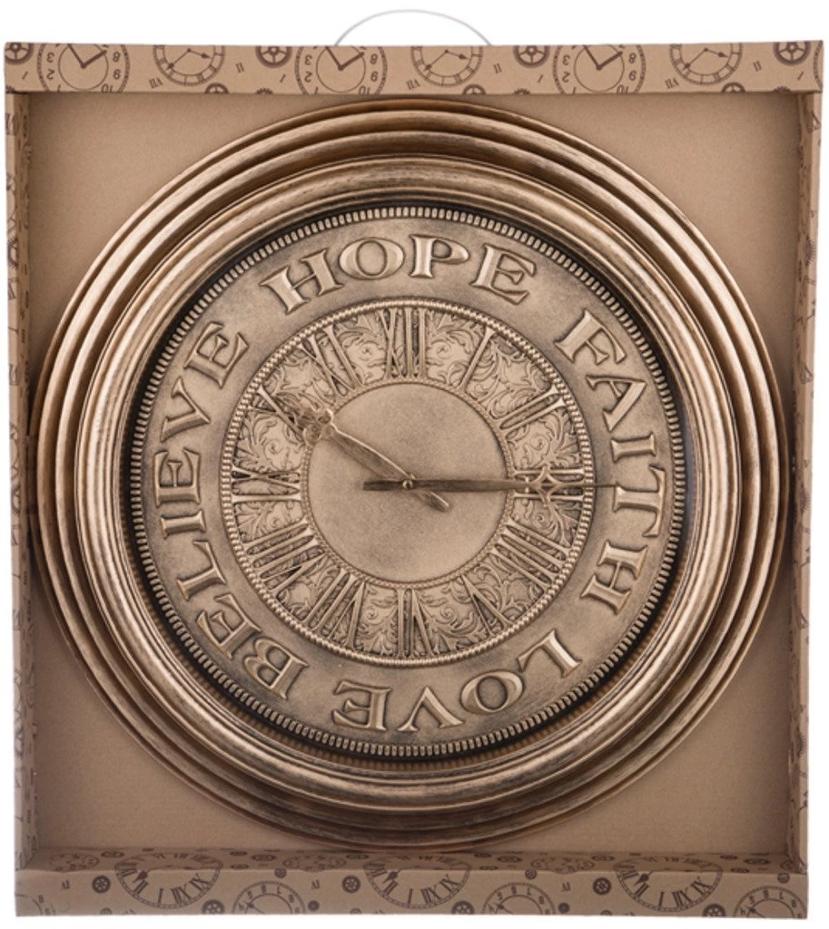 Фото Часы настенные кварцевые swiss home диаметр=51 см. циферблат диаметр=37 см. Lefard (220-252) - интернет-магазин МегаТерем в Москве