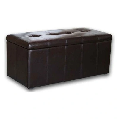 Банкетка-сундук Лонг коричн...