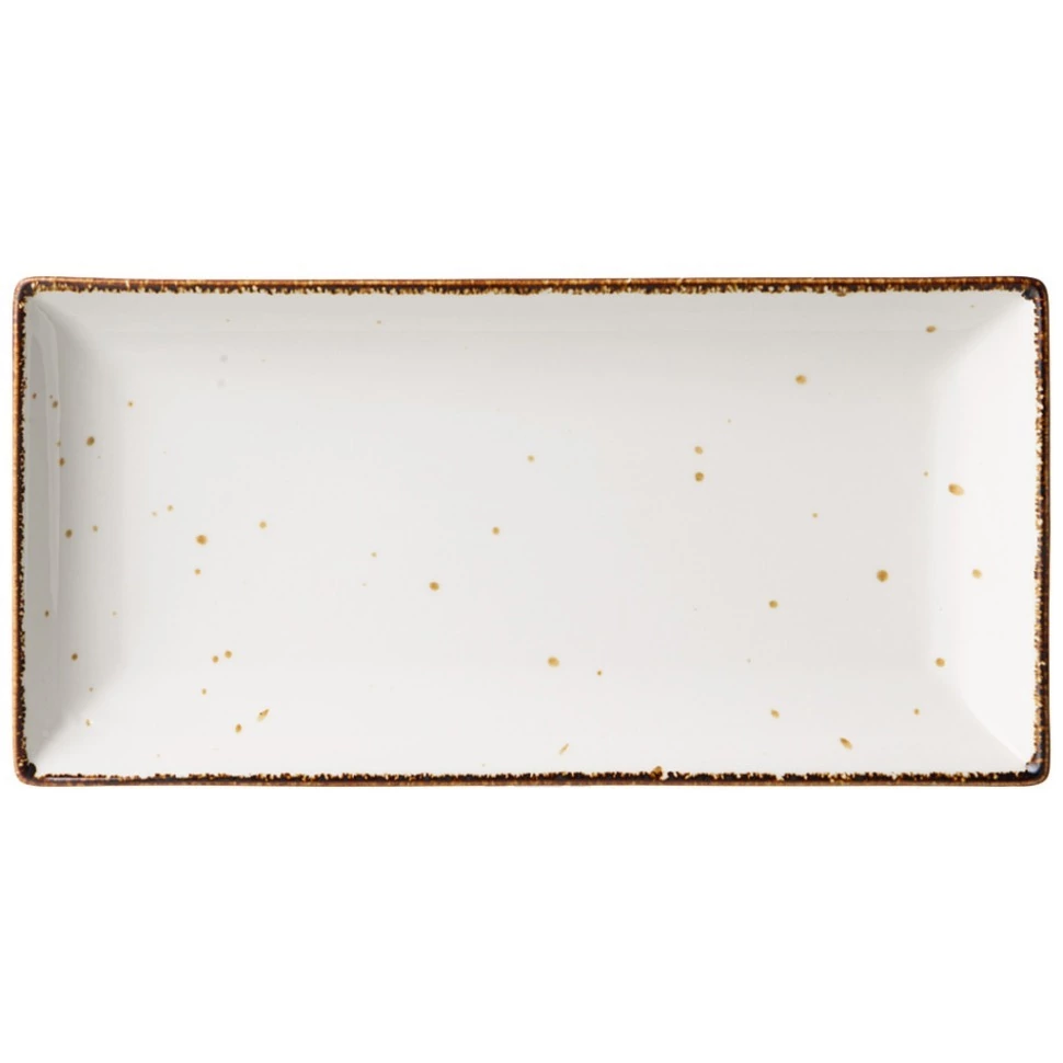 Фото Блюдо bronco nature прямоугольное 27*13,5*3 см мал. уп. = 4шт (263-1273) - интернет-магазин МегаТерем в Москве