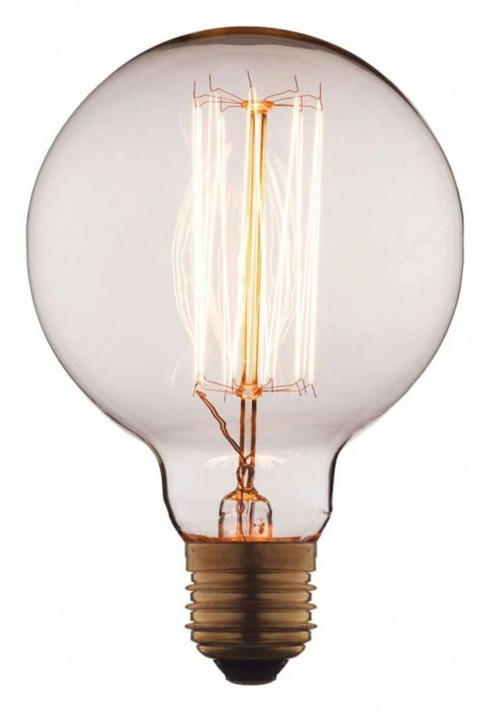 Фото Лампа накаливания Loft it Edison Bulb E27 40Вт 3000K G9540 LF_G9540 - интернет-магазин МегаТерем в Москве