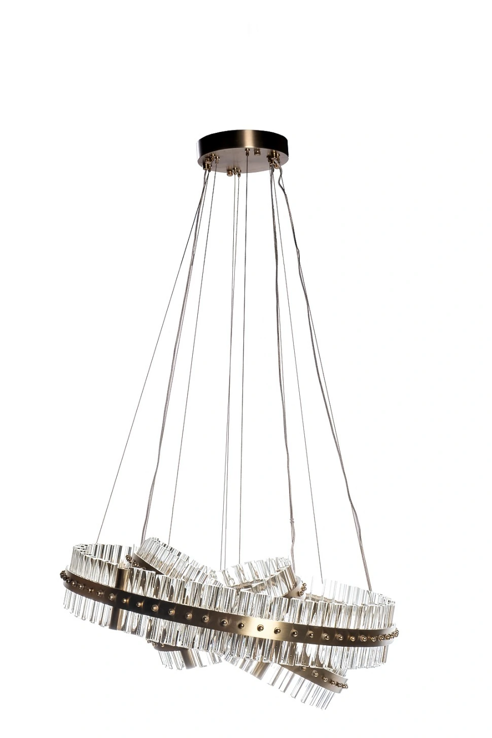 Фото Люстра подвесная Galaxy стекло прозрач. d70*h29см (TT-00013034) - интернет-магазин МегаТерем в Москве