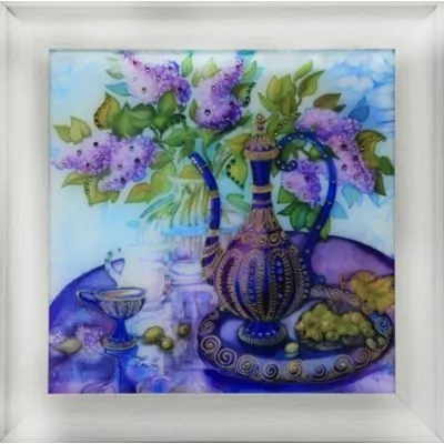 Картина Натюрморт Восточные сказки с кристаллами Swarovski (1619)