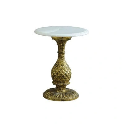 Стол LI-SH15-13-124, 45, дерево, камень, white, ROOMERS FURNITURE
