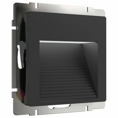 Заглушка для поста с подсветкой, без рамки Werkel черный W1154208 WRK_a051605