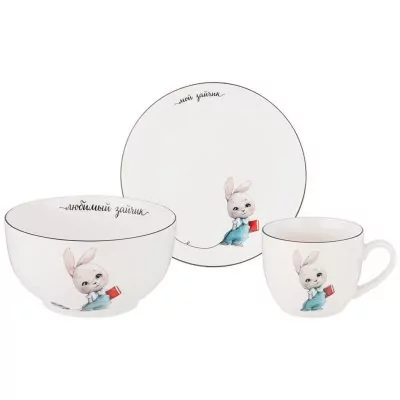 Набор посуды lefard мой зай...