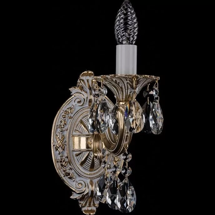 Фото Бра Bohemia Ivele Crystal 1700 1702B/1/175/A/GW - интернет-магазин МегаТерем в Москве