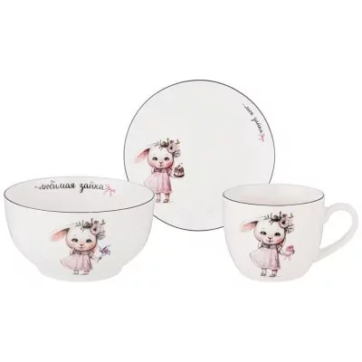 Набор посуды lefard моя зай...